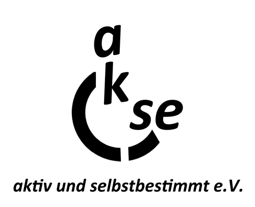 akse Logo in Bewegung