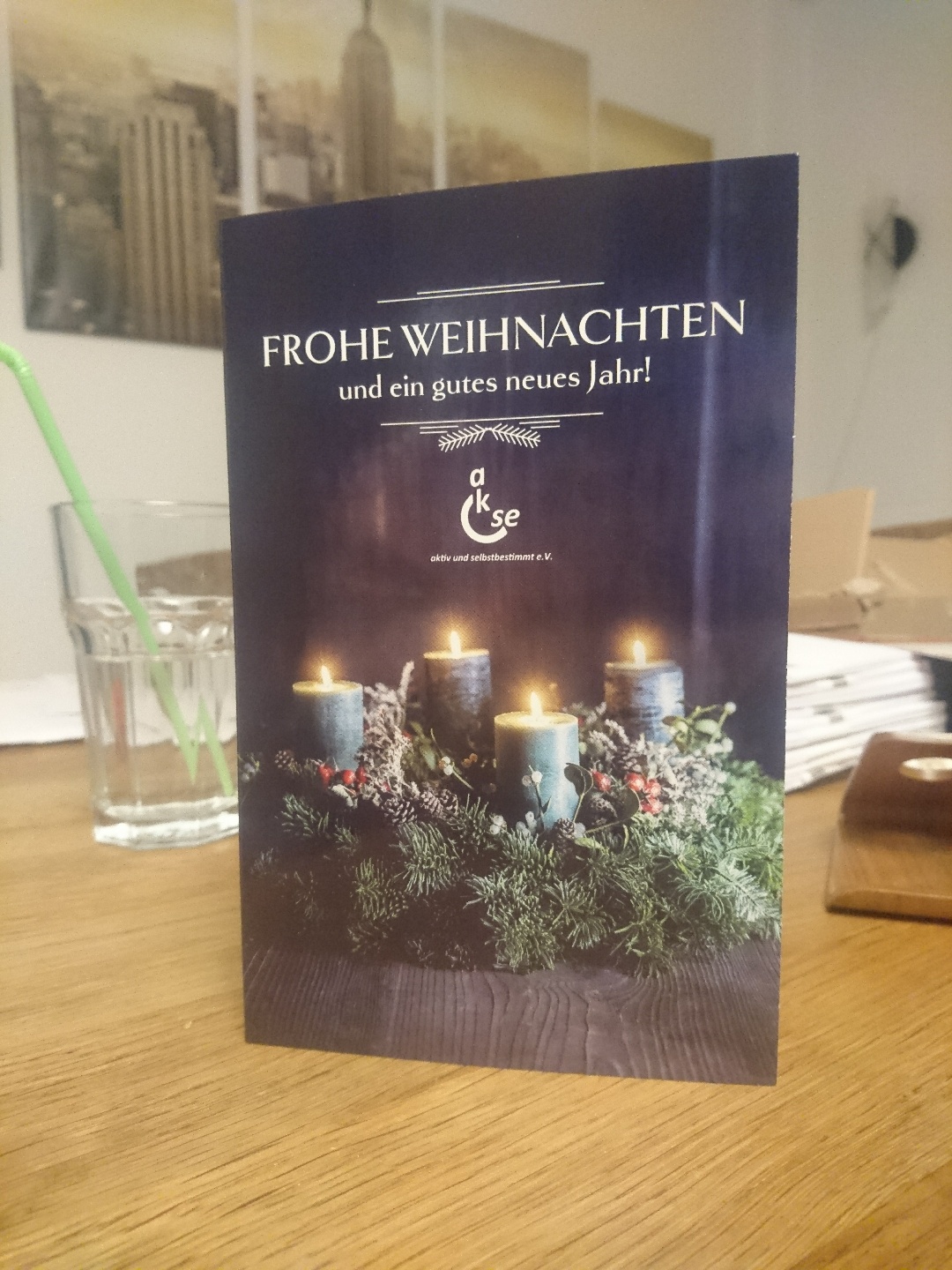 Frohe Weihnachten und ein gutes Neues Jahr!